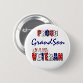 Proud kleinson oorlogsveteraan ronde button 5,7 cm (Voorkant /achterkant)