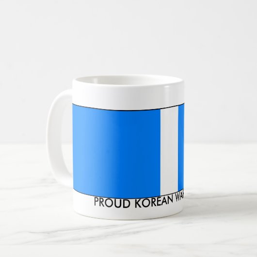 PROUD KOREAN WAR VETERAN KOFFIEMOK (Voorkant links)