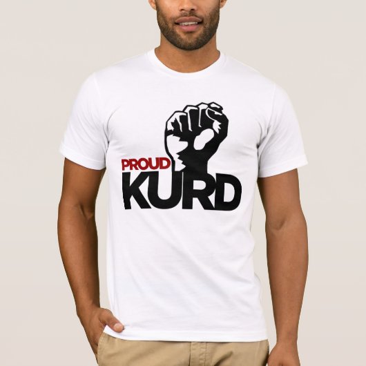 Proud Kurd T-shirt (Voorkant)