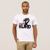 Proud Kurd T-shirt (Voorkant volledig)