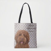 Proud Labradoodle mama <3 Tote Bag (Voorkant)