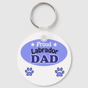 Proud Labrador Dad Sleutelhanger