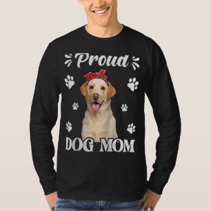 Proud Labrador Dog mam Puppy Moederdag T-shirt