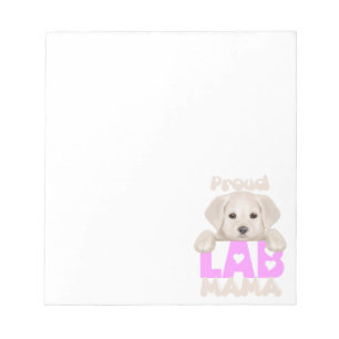 Proud Labrador mama! Voor trotse Labrador moeders! Notitieblok