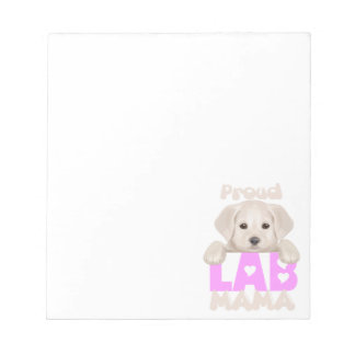 Proud Labrador mama! Voor trotse Labrador moeders! Notitieblok