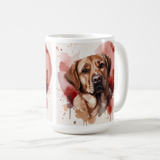 Proud Labrador Mom Mug | Valentine's Day Dog Mom G Koffiemok