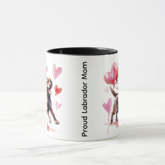 Proud Labrador Mom Mug | Valentine's Day Dog Mom G Mok