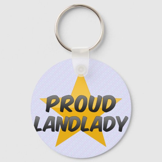 Proud Landlady Sleutelhanger (Voorkant)