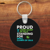 Proud Large Clump Of Cells Standing For Small Clum Sleutelhanger (Voorkant)