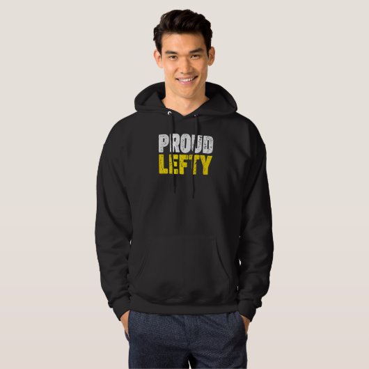 Proud Lefty Hoodie (Voorkant volledig)