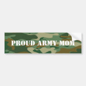 Proud legermoeder bumpersticker | Camouflage-ontwe (Voorkant)