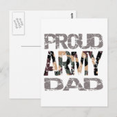 Proud-legervader Briefkaart (Voorkant / Achterkant)