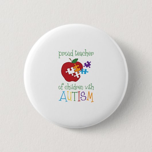 Proud-leraar Ronde Button 5,7 Cm (Voorkant)