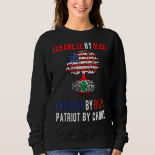 Proud Libanese Amerikaanse vlag Libanon Verenigde Trui