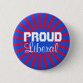 Proud Liberal Button (Voorkant)