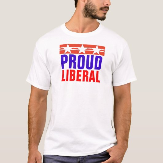 Proud Liberal T-shirt (Voorkant)