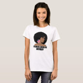 Proud Liberian Woman , Liberia vlag Pride T-shirt (Voorkant volledig)