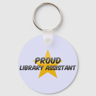Proud Library Assistant Sleutelhanger