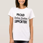 Proud Lindsey Graham Supporter. T-shirt (Voorkant)