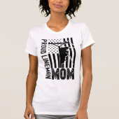 Proud Lineman Mam T-shirt (Voorkant)