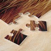 Proud Lion Jigzaag Puzzle Face Legpuzzel (Zijkant)
