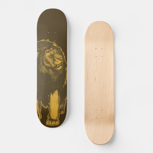 Proud Lion Skateboard (Voorkant)