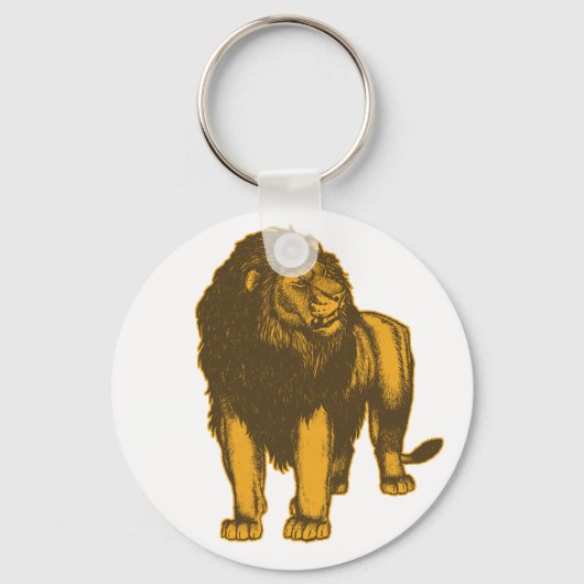 Proud Lion Sleutelhanger (Voorkant)