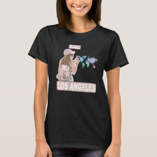 Proud Los Angeles Girl Cool Girl uit Los Angeles T-shirt