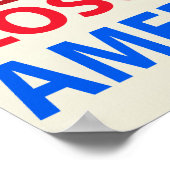 Proud Losotho American Poster (Hoek)