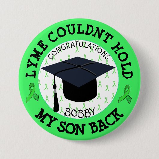 Proud Lyme Afstuderen Button (Voorkant)