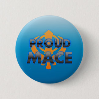 Proud Mace, Mace trots Ronde Button 5,7 Cm