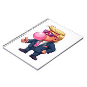 Proud Maga Trump Pixel President Inaguration Day Notitieboek (Linkerzijde)
