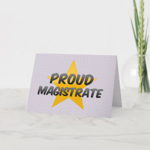 Proud-magistraat Kaart