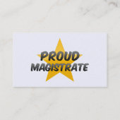 Proud Magistrate Visitekaartje (Achterkant)