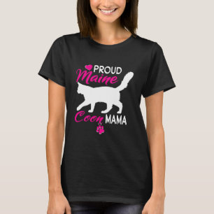 Proud Maine Coon Mama T-shirt