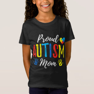 Proud mam Autism Awareness Family Matching T-shirt