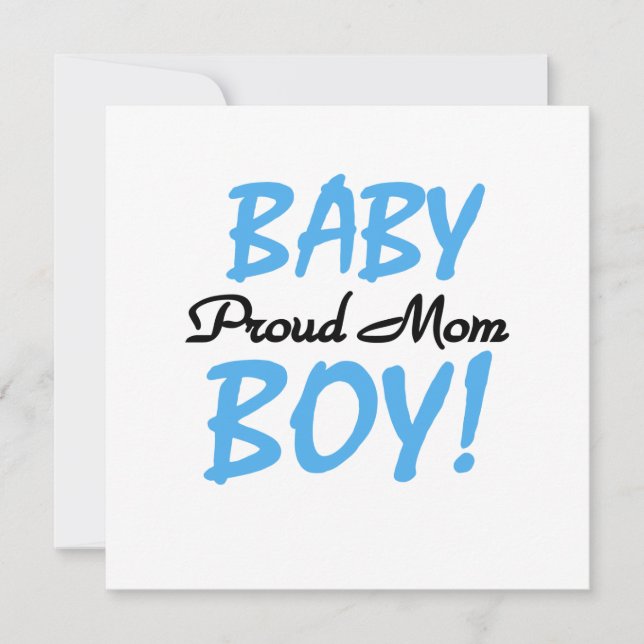 Proud Mam Baby Boy Gifts (Voorkant)
