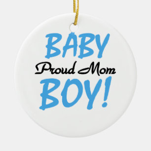 Proud Mam Baby Boy Gifts Keramisch Ornament