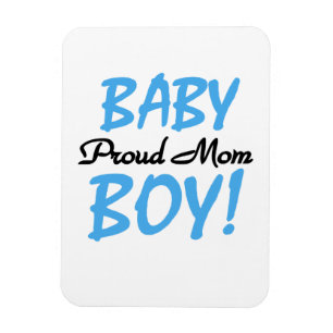 Proud Mam Baby Boy Gifts Magneet