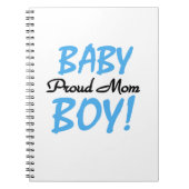 Proud Mam Baby Boy Gifts Notitieboek (Voorkant)