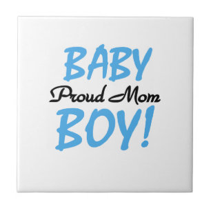Proud Mam Baby Boy Gifts Tegeltje