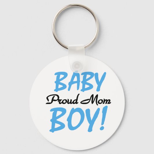 Proud Mam Baby Boy Tshirts en Gifts Sleutelhanger (Voorkant)