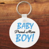 Proud Mam Baby Boy Tshirts en Gifts Sleutelhanger (Voorkant)