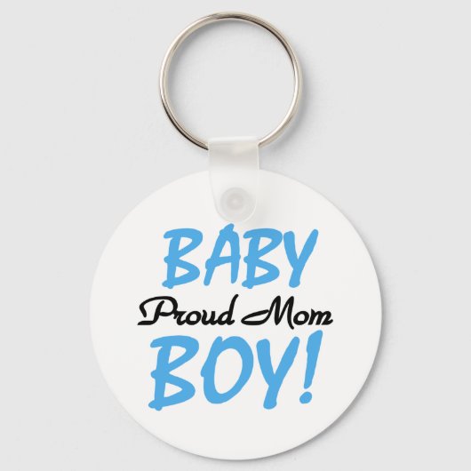 Proud Mam Baby Boy Tshirts en Gifts Sleutelhanger (Voorkant)