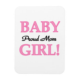 Proud Mam Baby Girl Gifts Magneet