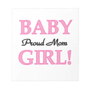 Proud Mam Baby Girl Gifts Notitieblok