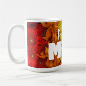 Proud Mam Gay Pride Rainbow Floral Flag Mok (Links)