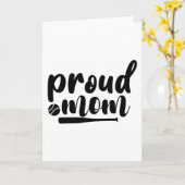 Proud Mam Kaart (Gele Bloem)