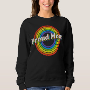 Proud Mam Lgbt Flag Lgbtq Lesbian Gay Bisexual Pri Trui