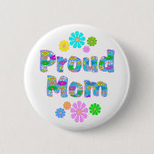 Proud Mam Ronde Button 5,7 Cm (Voorkant)